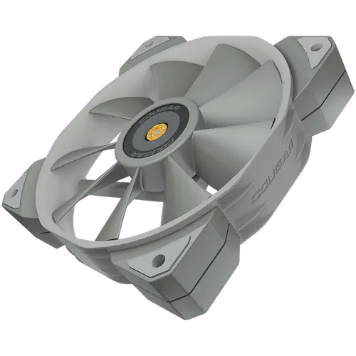 COUGAR MHP 120 White, 120mm 4-pin PWM fan, 600-2000RPM, HDB Bearing, Anti-vibration Dampers, Extension Cable + Low-Noise Adapter, Case + Radiator screws, 82.48 CFM, 4.24mm H20, 34.5 dBA (Max) - image 1