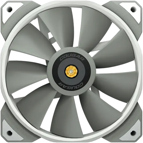 COUGAR MHP 120 White, 120mm 4-pin PWM fan, 600-2000RPM, HDB Bearing, Anti-vibration Dampers, Extension Cable + Low-Noise Adapter, Case + Radiator screws, 82.48 CFM, 4.24mm H20, 34.5 dBA (Max)