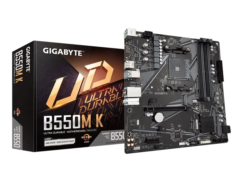 Дънна платка GIGABYTE B550M K 4 x DDR4 - image 3