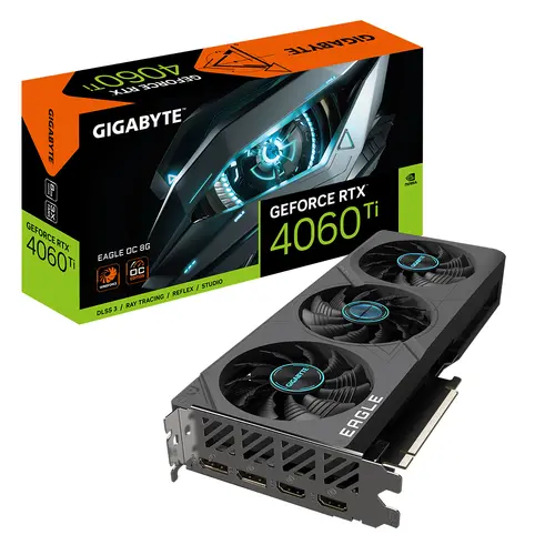 Видео карта GIGABYTE RTX 4060 TI EAGLE OC 8GB GDDR6 - image 5