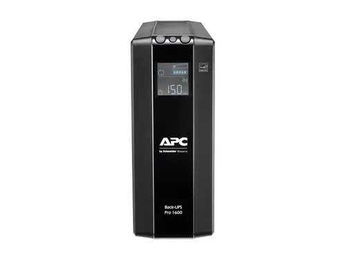 Τροφοδοτικό αδιάλειπτης λειτουργίας (UPS), APC Back UPS Pro BR 1600VA, 8 πρίζες, AVR, οθόνη LCD - 1