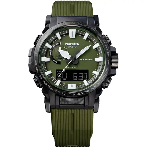 Мъжки часовник Casio Pro-Trek Triple Sensor - PRW-61Y-3ER - image 1