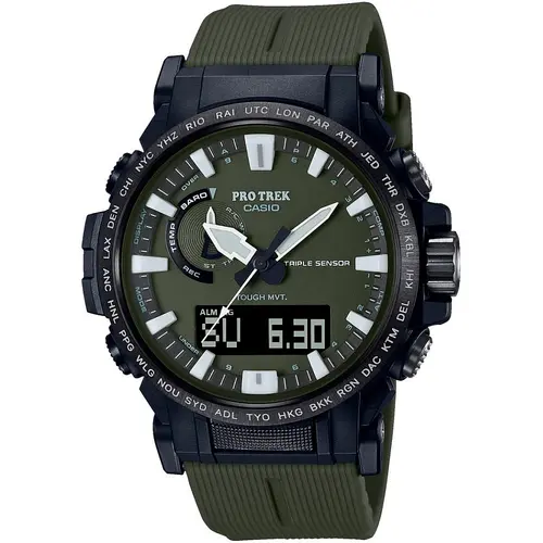 Мъжки часовник Casio Pro-Trek Triple Sensor - PRW-61Y-3ER