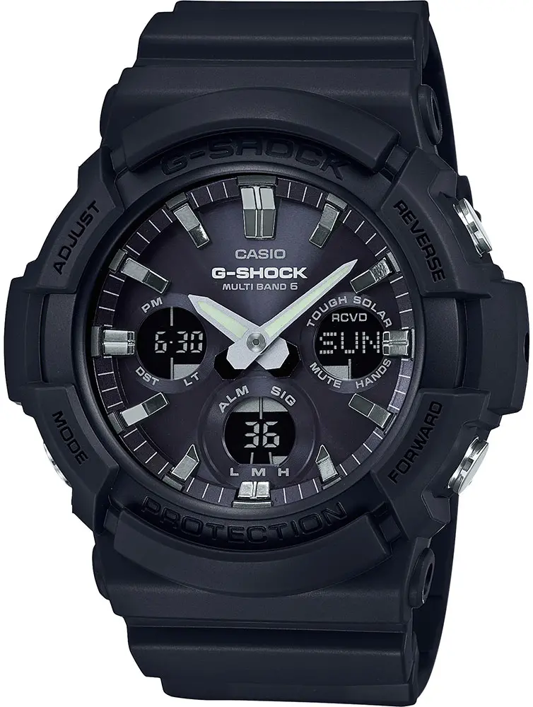 Ανδρικό ρολόι CASIO G-SHOCK WAVE CEPTOR SOLAR GAW-100B-1AER