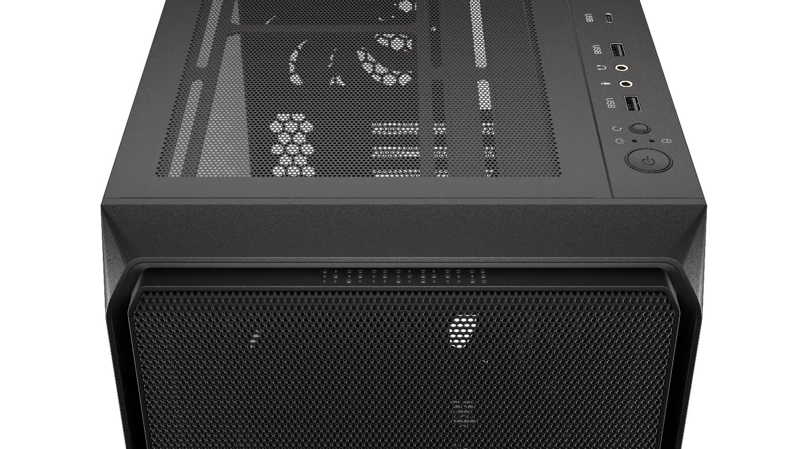 Endorfy Arx 700 Air, Mid-Tower, ATX/mATX/mITX, 2x USB-A (3.1 GEN 1), 1x Audio/1x Mic, 5x STRATUS 140 PWM fans, Tempered Glass, Mesh Top & Front Panel, 486×228×472 mm, 3 Year Warranty - image 5