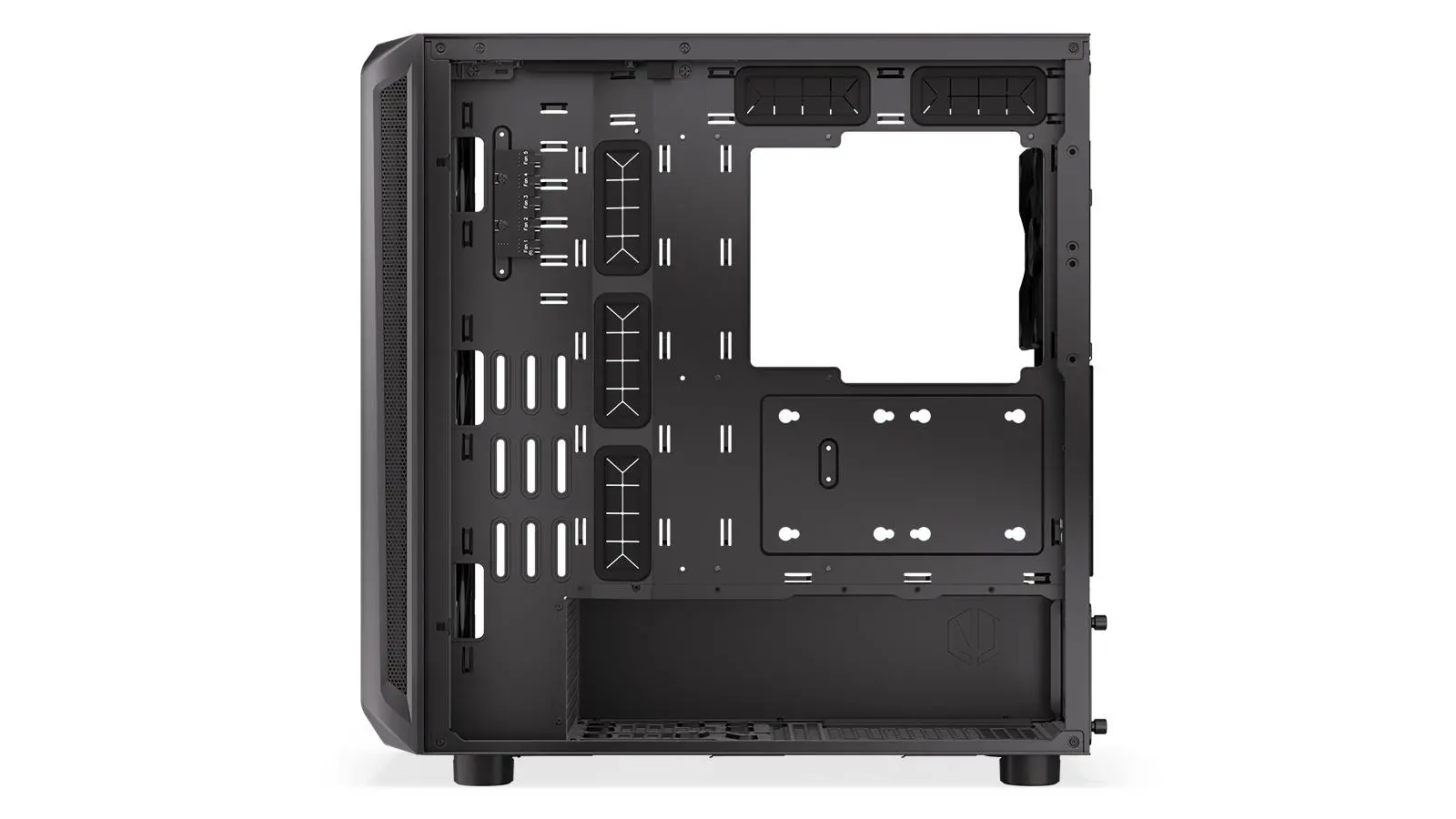 Endorfy Arx 700 Air, Mid-Tower, ATX/mATX/mITX, 2x USB-A (3.1 GEN 1), 1x Audio/1x Mic, 5x STRATUS 140 PWM fans, Tempered Glass, Mesh Top & Front Panel, 486×228×472 mm, 3 Year Warranty - image 8