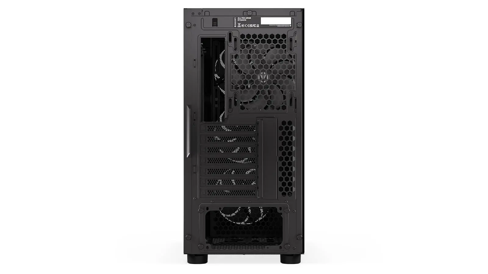 Endorfy Arx 700 ARGB, Mid-Tower, ATX/mATX/mITX, 2x USB-A (3.1 GEN 1), 1x Audio/1x Mic, 4x STRATUS 140 PWM fans, Tempered Glass, Mesh Top & Front Panel, 486×228×472 mm, 3 Year Warranty - image 10