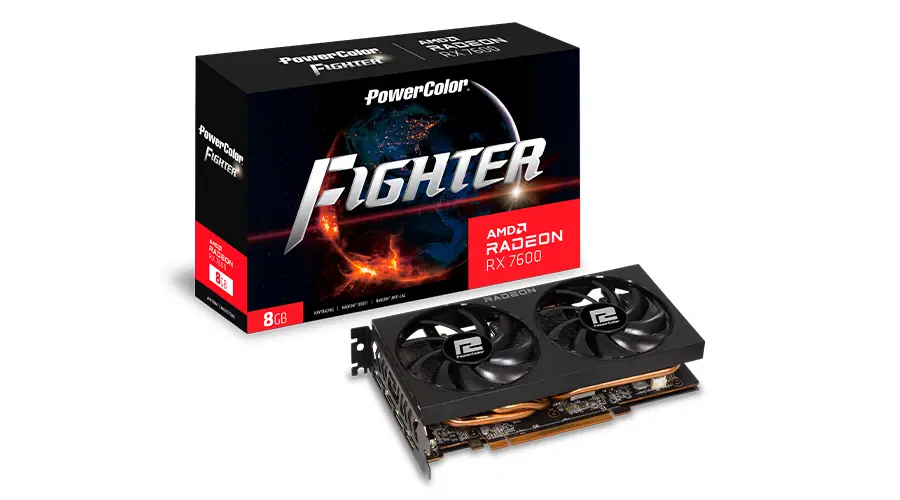 Видео карта POWERCOLOR RX 7600 Fighter 8GB GDDR6 - image 4