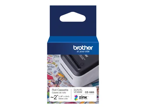 Consumabil, Brother Continuous Paper Tape (Full colour, Ink-free 50mm) - 2