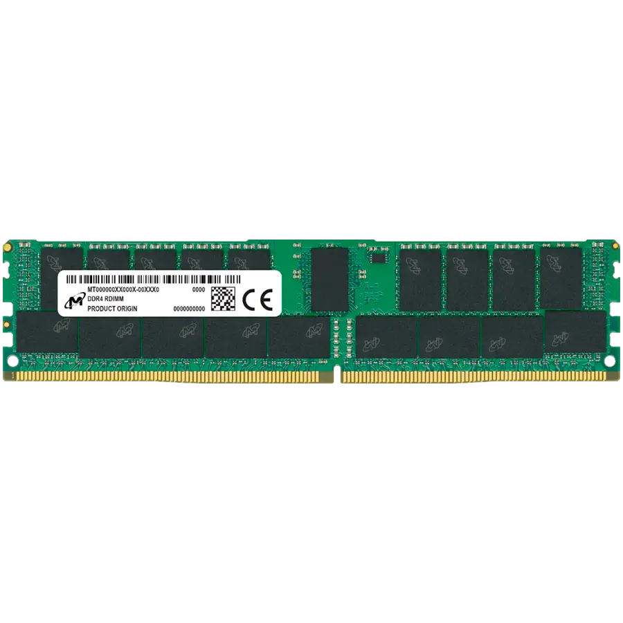 Micron DDR4 RDIMM 32GB 2Rx4 3200 CL22 (8Gbit) (Single Pack)