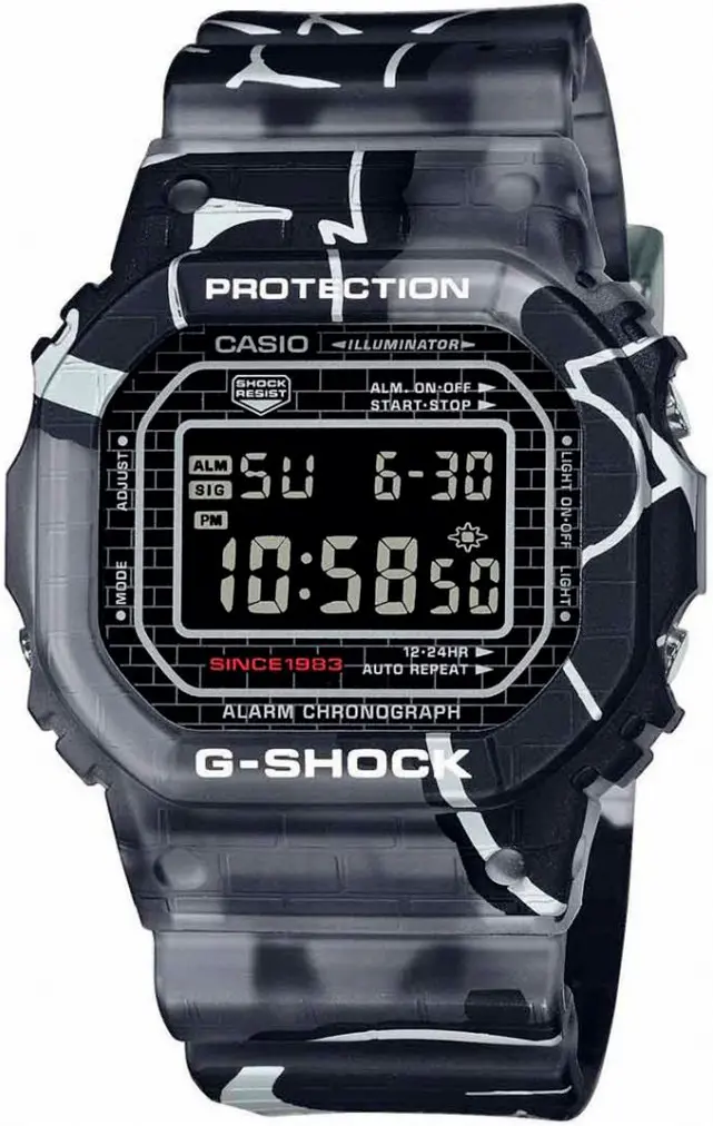 Ανδρικό ρολόι Casio G-Shock Street Spirit Graffiti - DW-5000SS-1ER
