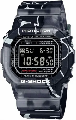 Ceas bărbătesc Casio G-Shock Street Spirit Graffiti - DW-5000SS-1ER - 1
