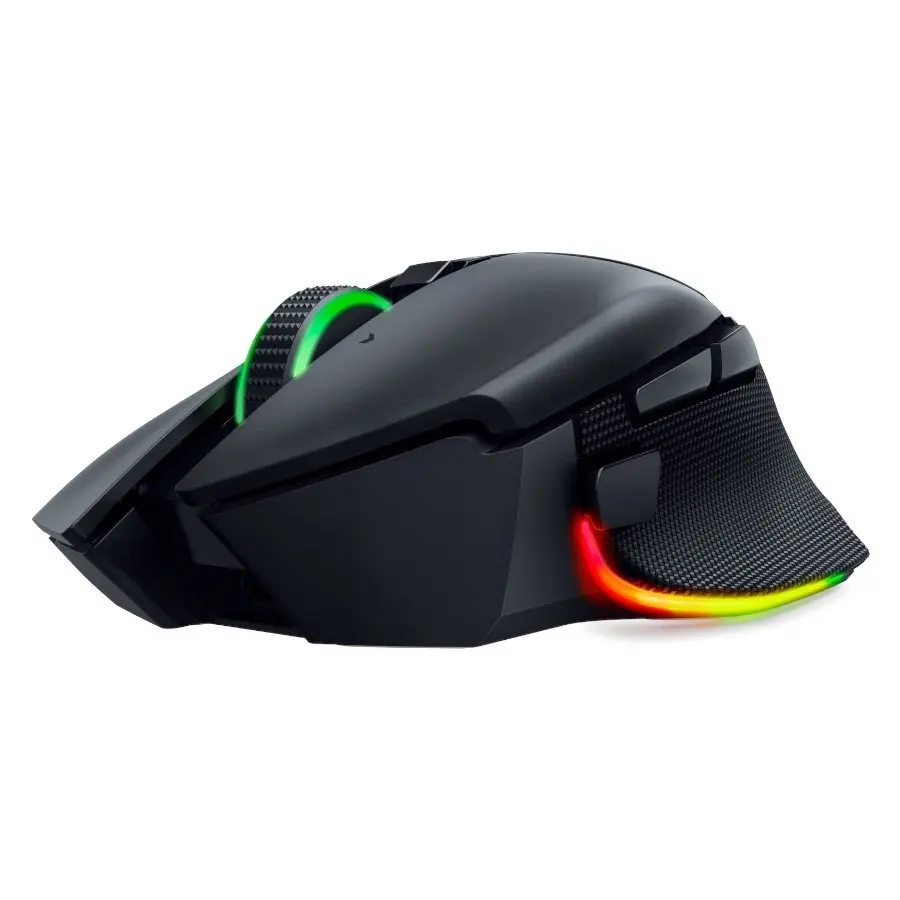 Razer Basilisk V3 Pro - Ergonomic Wireless Gaming Mouse, Razer HyperSpeed Wireless, Bluetooth, Speedflex Cable USB Type C, Razer Chroma RGB, Focus Pro 30K Optical Sensor, 30000DPI, Optical Mouse Switches Gen-3, 4-way Razer HyperScroll tilt wheel - image 1