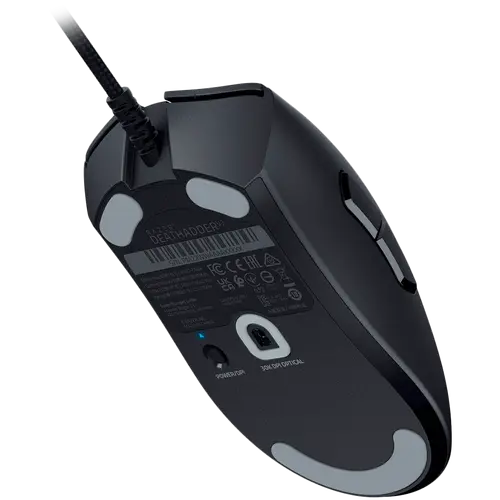 Razer DeathAdder V3, Mouse gaming cu fir ergonomic, senzor optic Focus Pro 30K, comutatoare optice pentru mouse Gen-3, 90 de milioane de click-uri - 3
