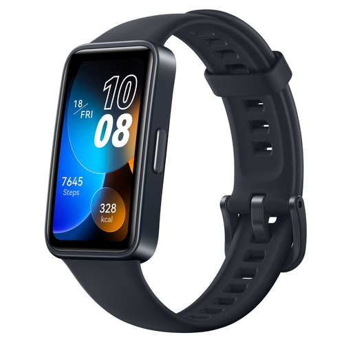 Фитнес гривна, Huawei Band 8, Midnight Black, Ahsoka-B19, 1.47", Amoled,194x368, BT 5.0, Silicone Strap - image 2