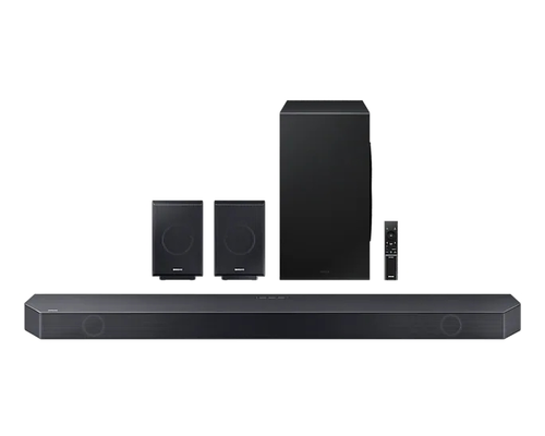 Аудио система, Samsung HW-Q990C Soundbar 656 Watts 11.1.4ch, Wireless Dolby Atmos, Q-Symphony, SpaceFit Sound+, Black - image 2