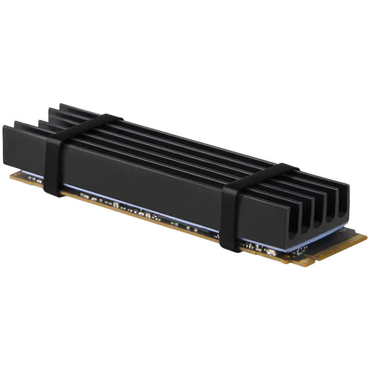 AXAGON CLR-M2L10 passive - M.2 SSD, 80mm SSD, ALU body, silicone thermal pads, height 10mm