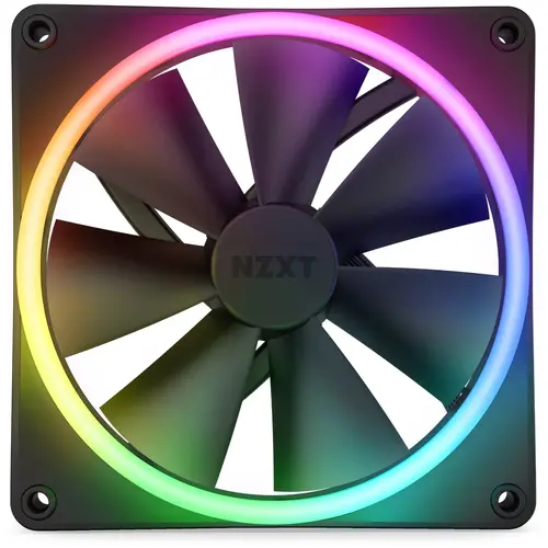 Ventilator NZXT F140 RGB Duo, Negru - 1