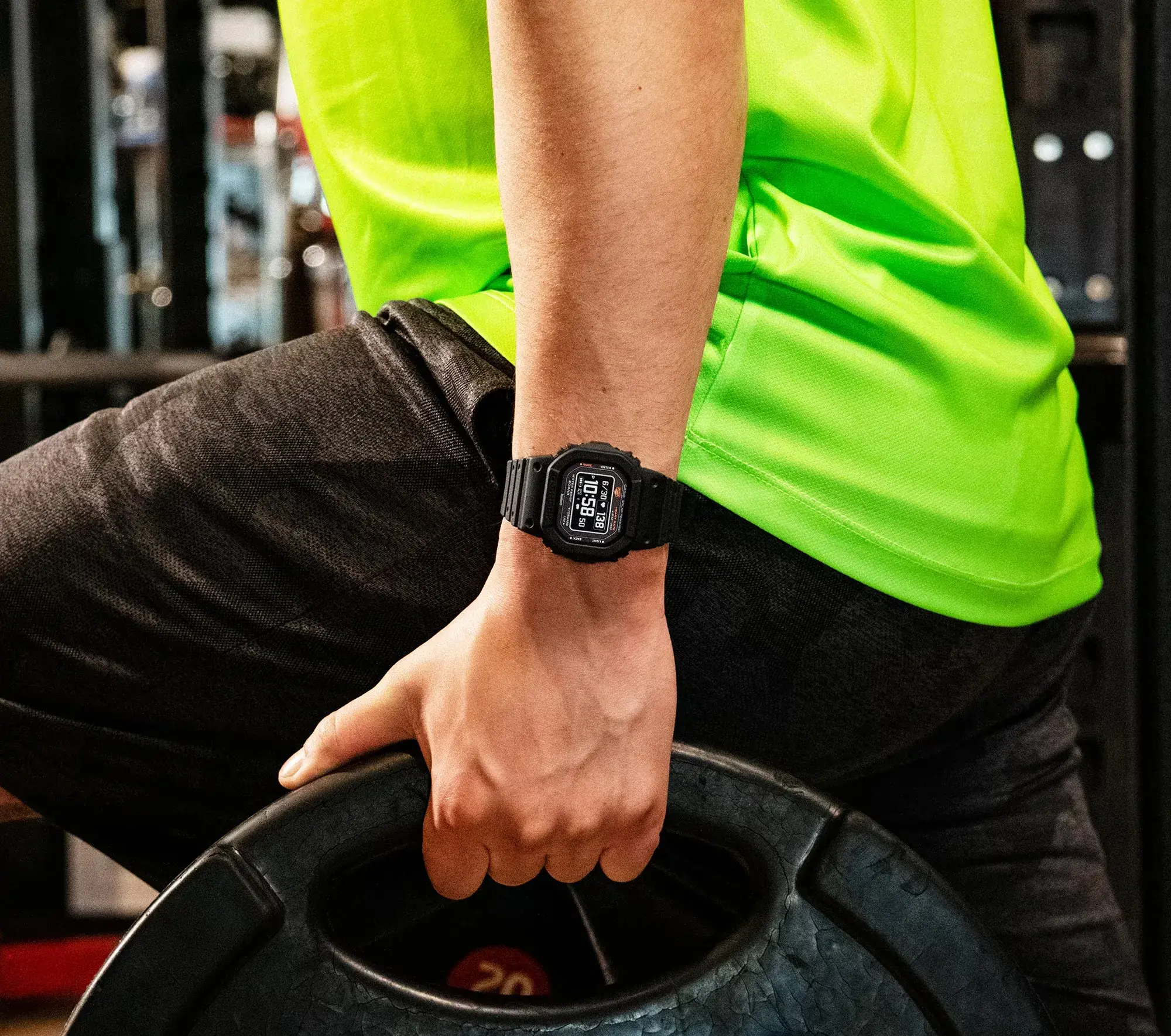 Ανδρικό ρολόι Casio G-Shock G-Squad - DW-H5600-1ER - image 4
