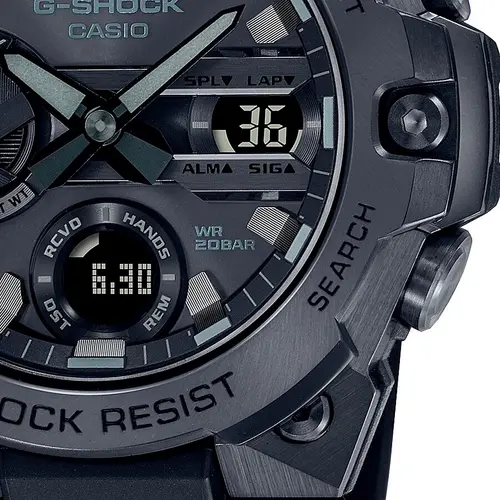 Мъжки часовник Casio G-Shock Solar Bluetooth - GST-B400BB-1AER - 2