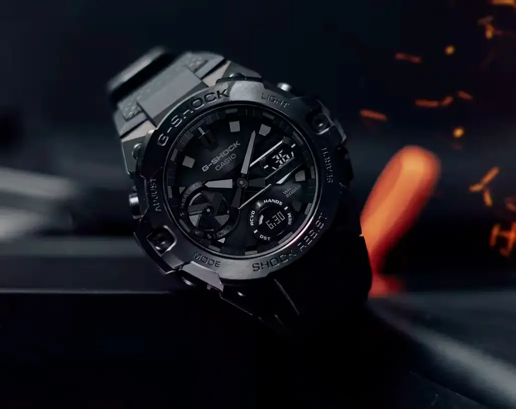 Мъжки часовник Casio G-Shock Solar Bluetooth - GST-B400BB-1AER - image 2