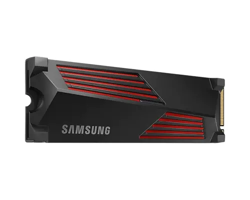 Hard disk, Samsung SSD 990 PRO 2TB Heatsink PCIe 4.0 NVMe 2.0 M.2 V-NAND 3-bit MLC, Criptare 256-bit, Citire 7450 MB/s Scriere 6900 MB/s - 5