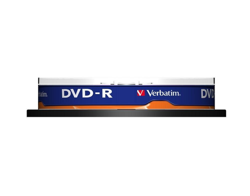 Медия, Verbatim DVD-R AZO 4.7GB 16X MATT SILVER SURFACE (10 PACK) - image 1