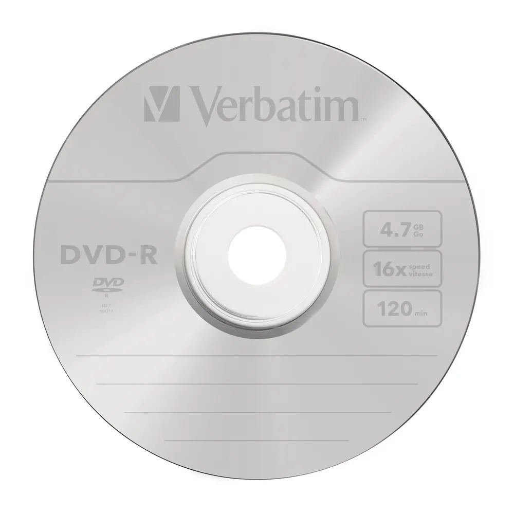 Media, Verbatim DVD-R AZO 4.7GB 16X MATT SILVER SURFACE (10 PACK) - image 2