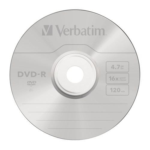 Медия, Verbatim DVD-R AZO 4.7GB 16X MATT SILVER SURFACE (10 PACK) - image 2