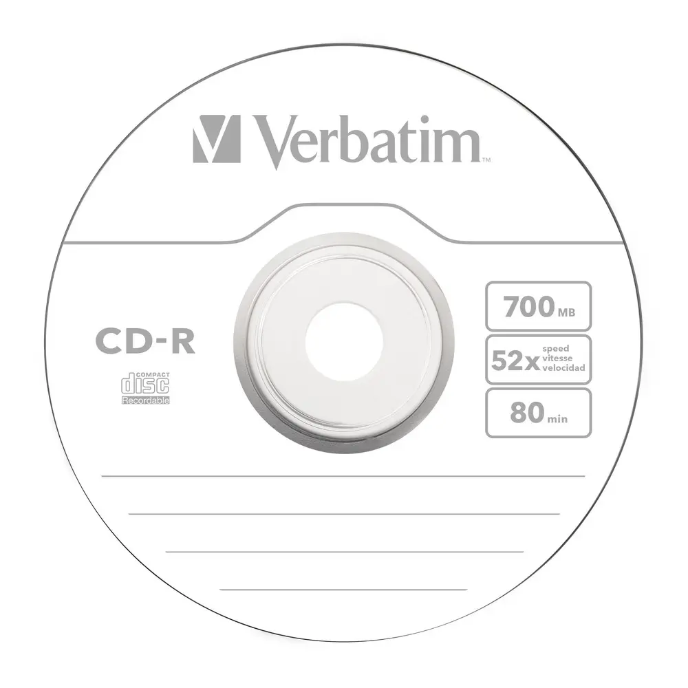 Медия, Verbatim CD-R 700MB 52X EXTRA PROTECTION SURFACE (50 PACK) - image 2