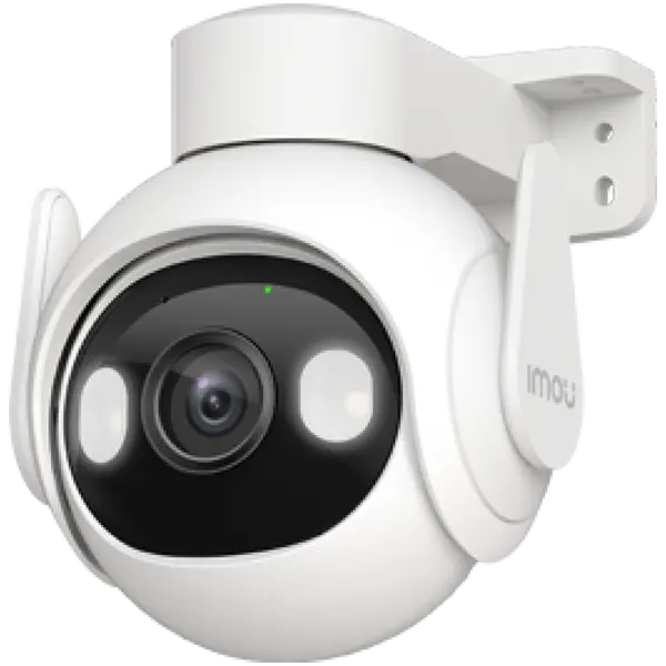 Imou Cruiser 2, full color night vision Wi-Fi IP camera 3MP, rotation 340°Pan & 90°Tilt, 1/2.8"; progressive CMOS, H.265, 30fps@1296, 3.6mm Fixed lens, FOV 82°, IR up to 30m, 8x Digital Zoom, 1x RJ45, Mic&Speaker, 110dB Siren, IP66.