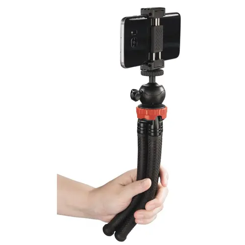 Мини статив HAMA FlexPro, За смартфони GoPro и фото камери, 27 см - image 4