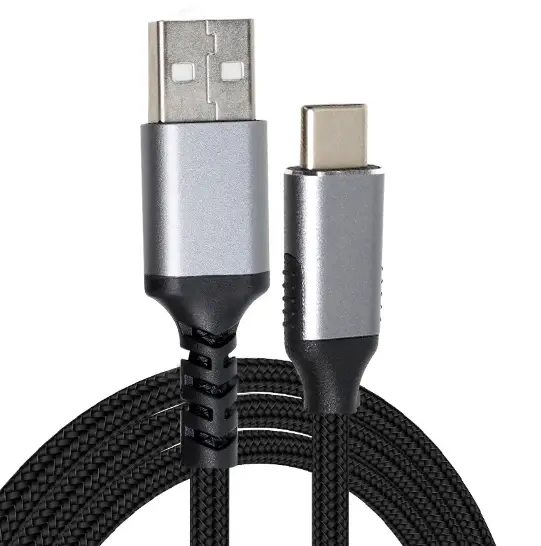 VCom Кабел USB 3.1 Micro type C / USB 2.0 AM Black - CU405M-1.8m - image 3