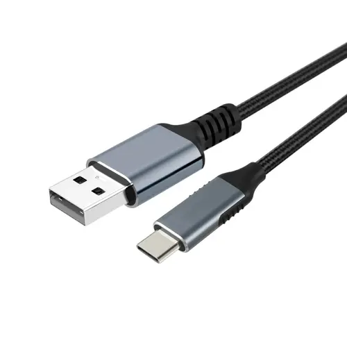 VCom Καλώδιο USB 3.1 Micro type C / USB 2.0 AM Μαύρο - CU405M-1.8m - 1