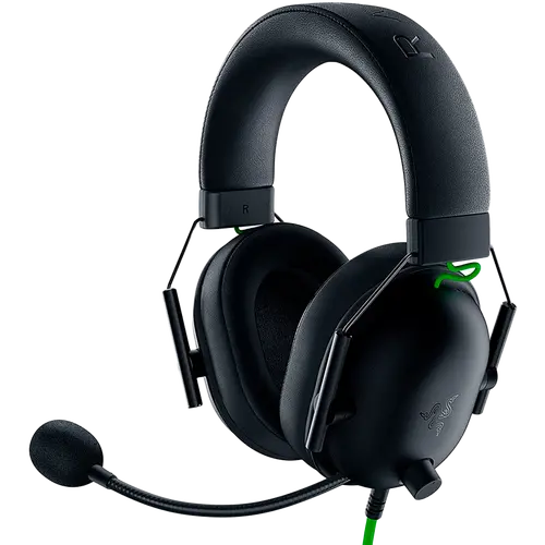 Razer BlackShark V2 X USB, gaming headset, HyperClear Noise-Cancelling Mic, TriForce 50mm Drivers, Advanced Passive Noise Cancellation, Hybrid memory foam cushions, USB Type-A, 20 Hz – 20 kHz, 32 Ω (1 kHz), 98 dBSPL / mW,1 kHz