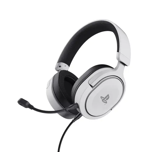 Căști, TRUST GXT 498W Forta Gaming Headset PS5 White - 1