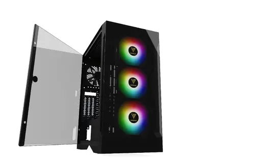 Gamdias carcasă ATX - TALOS E2 Elite - aRGB, sticlă securizată - 2