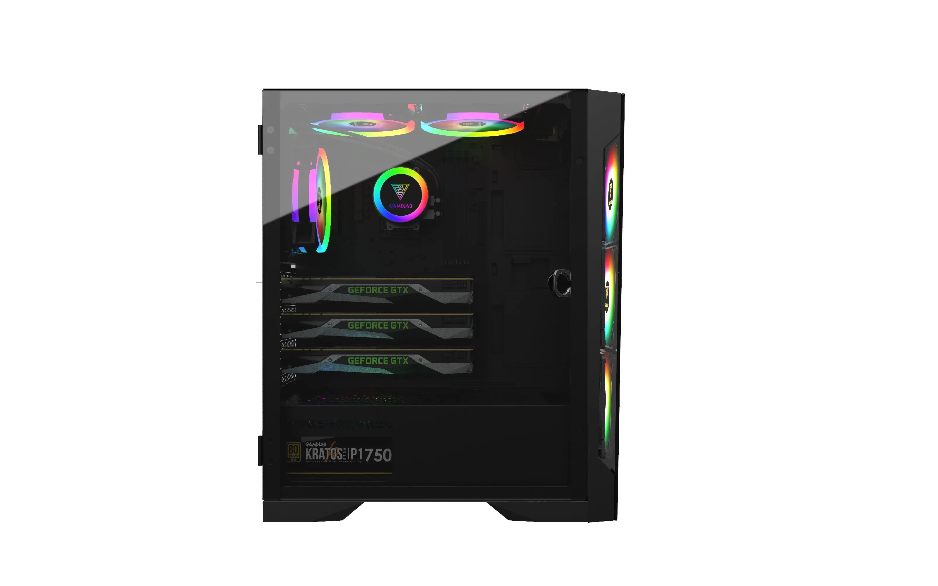 Gamdias кутия Case ATX - TALOS E2 Elite - aRGB, Tempered Glass - image 7