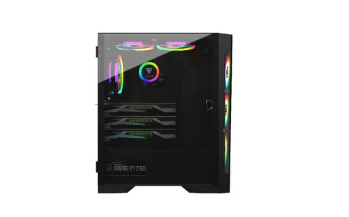 Gamdias carcasă ATX - TALOS E2 Elite - aRGB, sticlă securizată - 8
