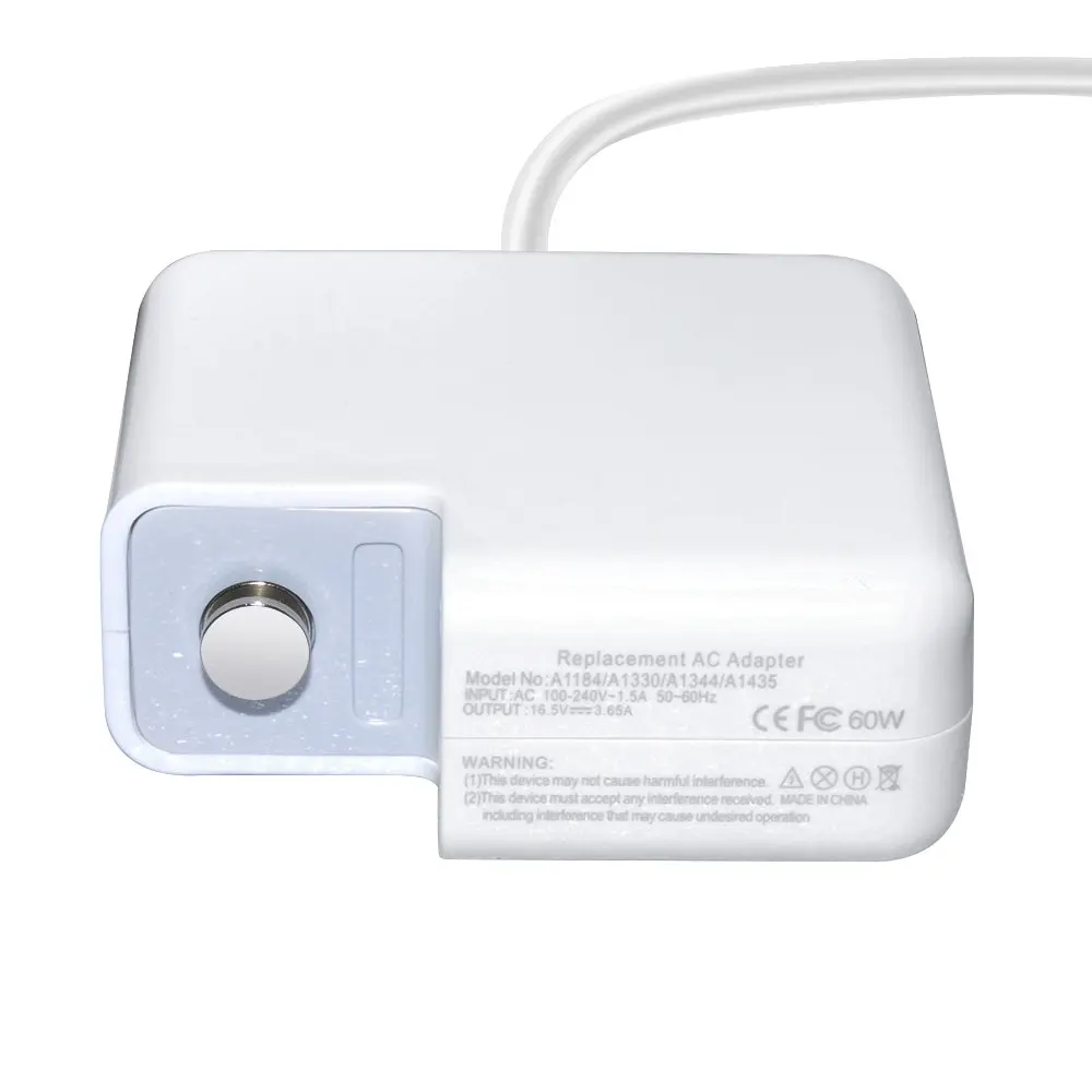 Makki încărcător de laptop de înlocuire Laptop Adapter Apple - 16.5V 3.65A 60W L tip G1 MagSafe - MAKKI-NA-AP-31 - image 4