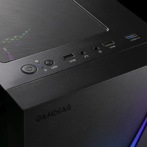 Gamdias кутия Case ATX - ARGUS E5 - aRGB, Tempered Glass - image 8