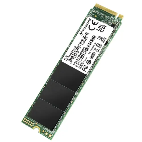 Hard disk, Transcend 1TB, M.2 2280, PCIe Gen3x4, NVMe, TLC, DRAM-less - 1