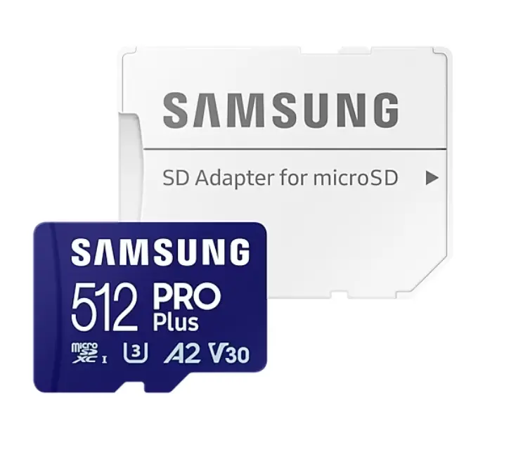 Памет, Samsung 512GB micro SD Card PRO Plus with Adapter, UHS-I, Read 180MB/s - Write 130MB/s - image 3