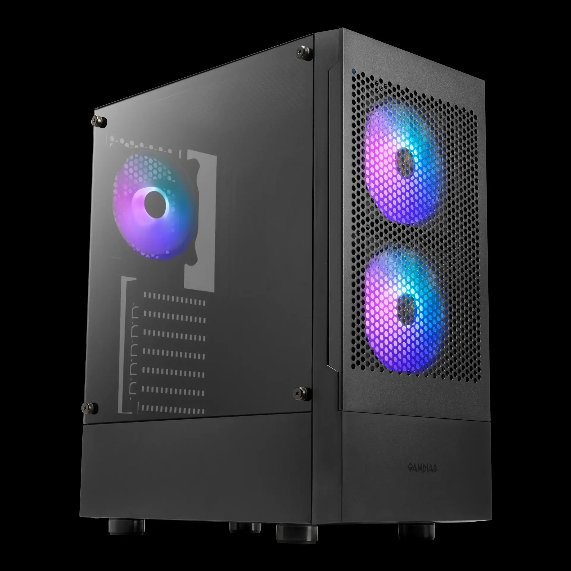 Gamdias кутия Case ATX - TALOS E3 MESH - aRGB, Tempered Glass - image 1