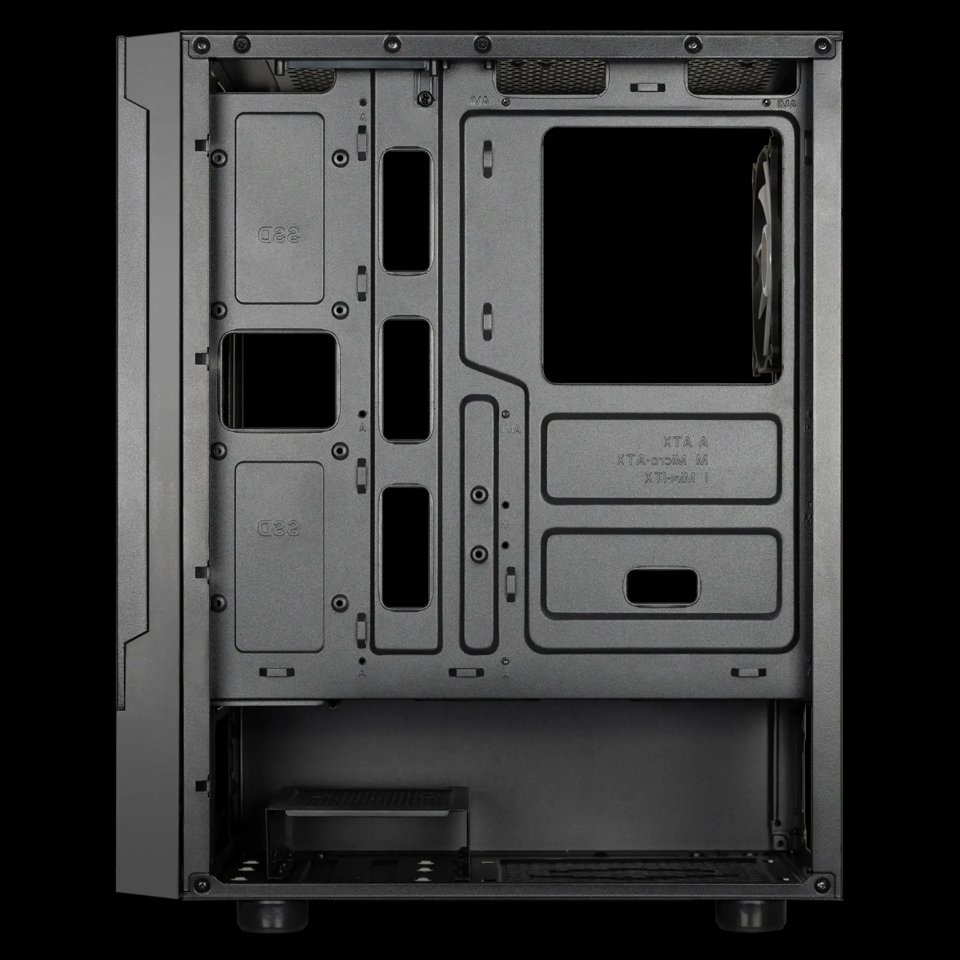Gamdias кутия Case ATX - TALOS E3 MESH - aRGB, Tempered Glass - image 7