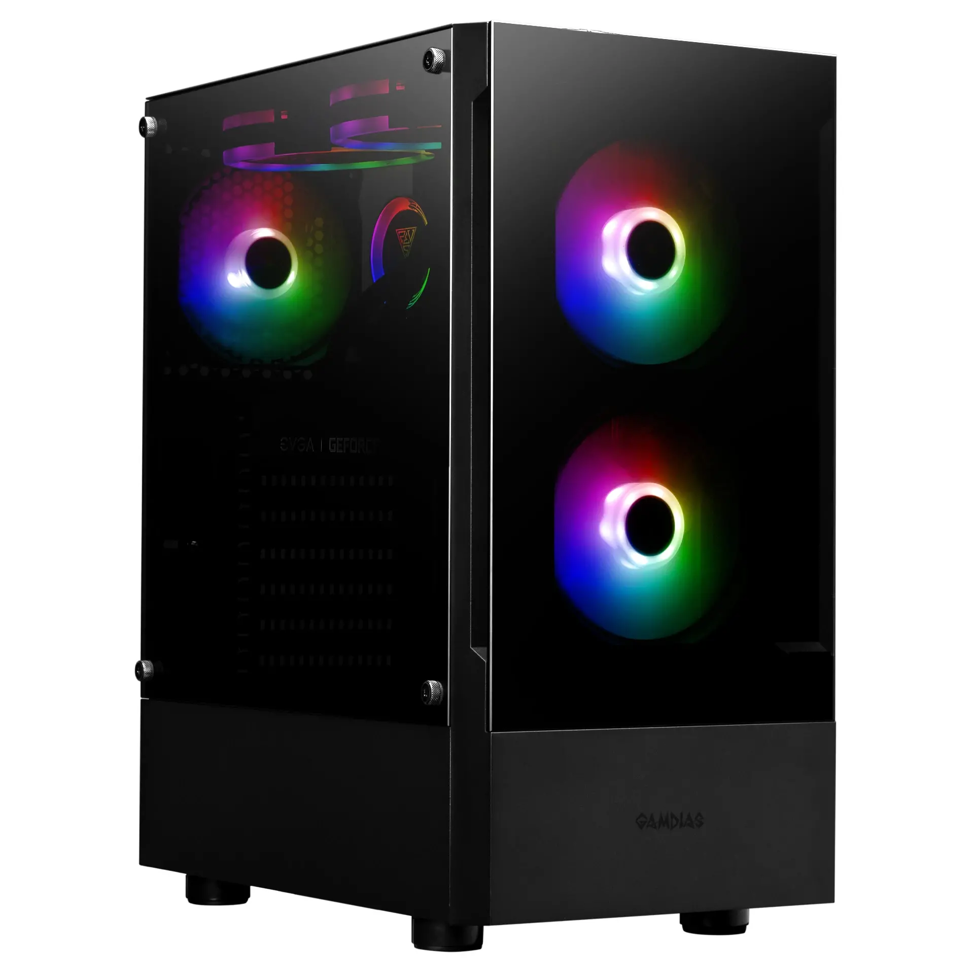 Gamdias κουτί Case ATX - TALOS E3 - aRGB, Tempered Glass