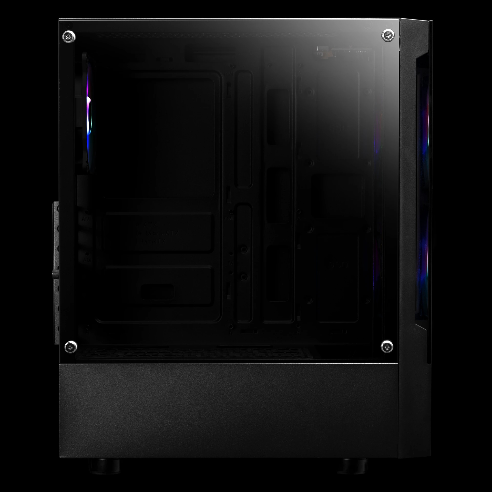 Gamdias кутия Case ATX - TALOS E3 - aRGB, Tempered Glass - image 3