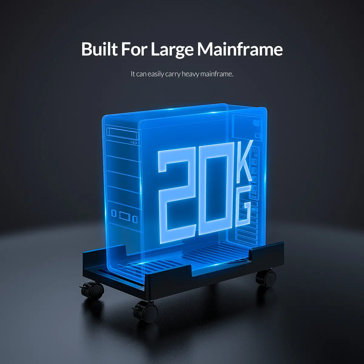 Orico suport pentru calculator PC Stand - Computer Bracket - rezistent la apă, negru - CPB3-BK - image 10