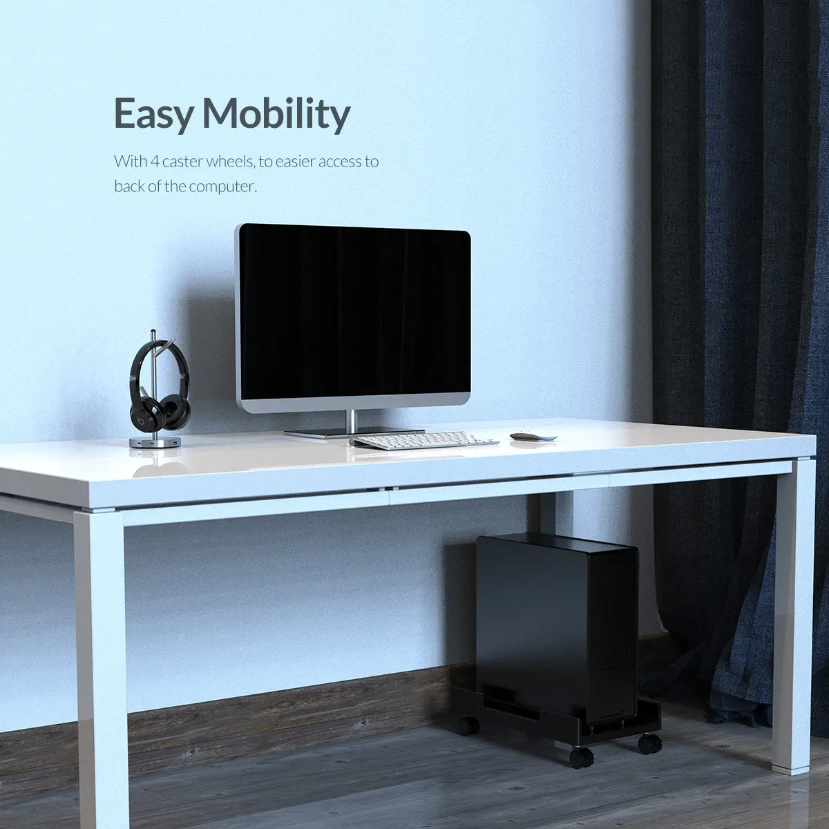 Orico βάση για υπολογιστή PC Stand - Computer Bracket - ανθεκτική στο νερό, μαύρο - CPB3-BK - image 12