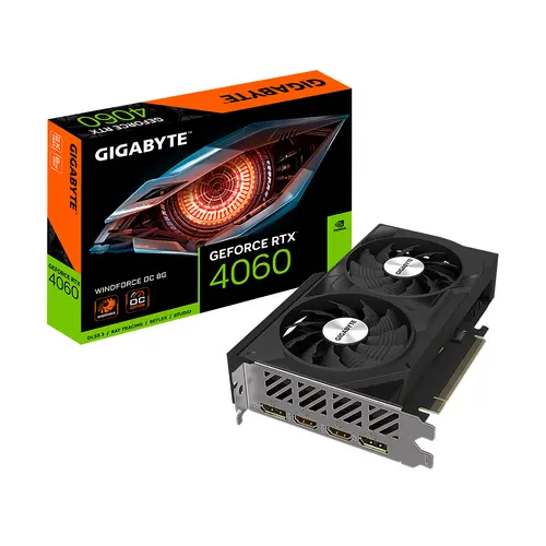 Видео карта GIGABYTE RTX 4060 WINDFORCE OC 8GB GDDR6 - image 6